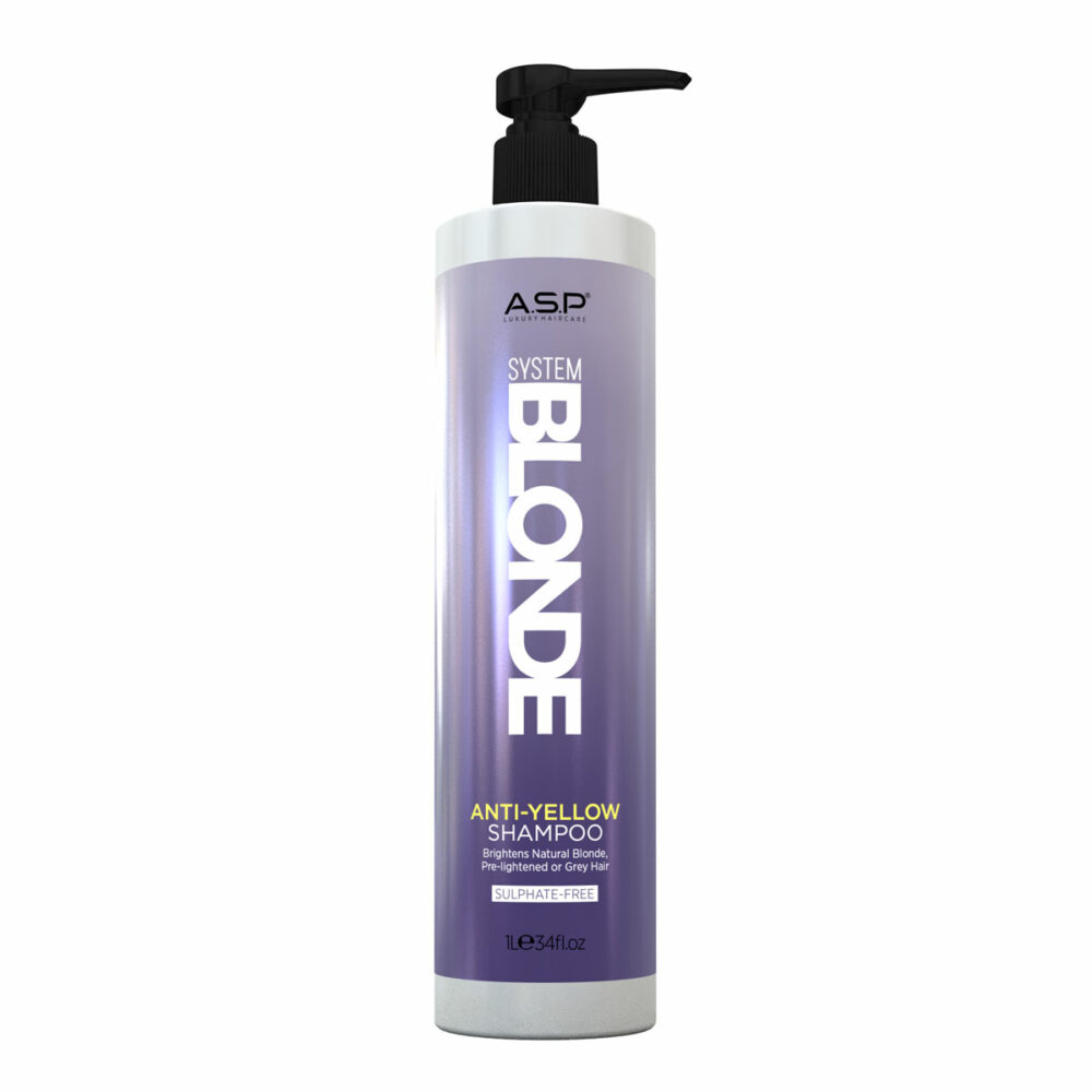 System Blonde Anti Yellow Shampoo  1 Litre