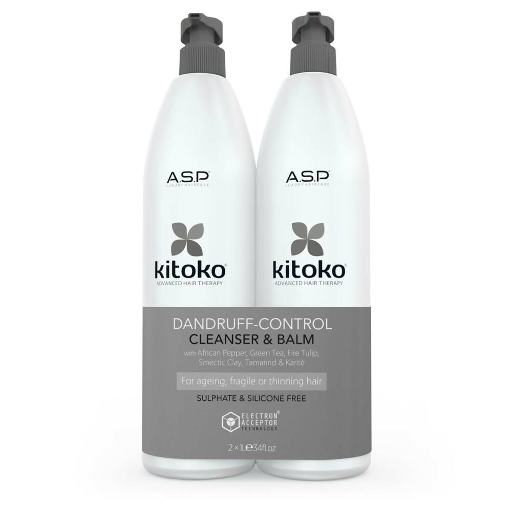 Dandruff Control Cleanser & Balm Litre Duo