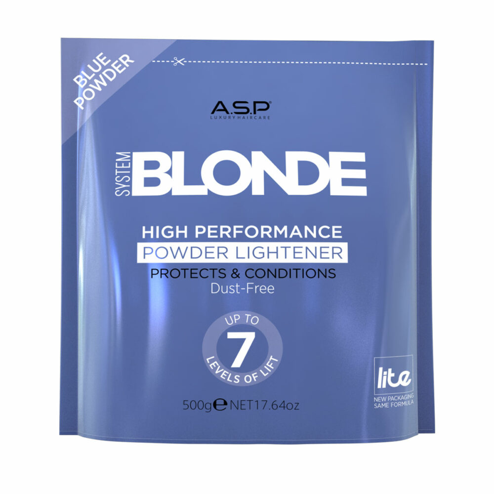 System Blonde Powder Lightener WHITE 500gm