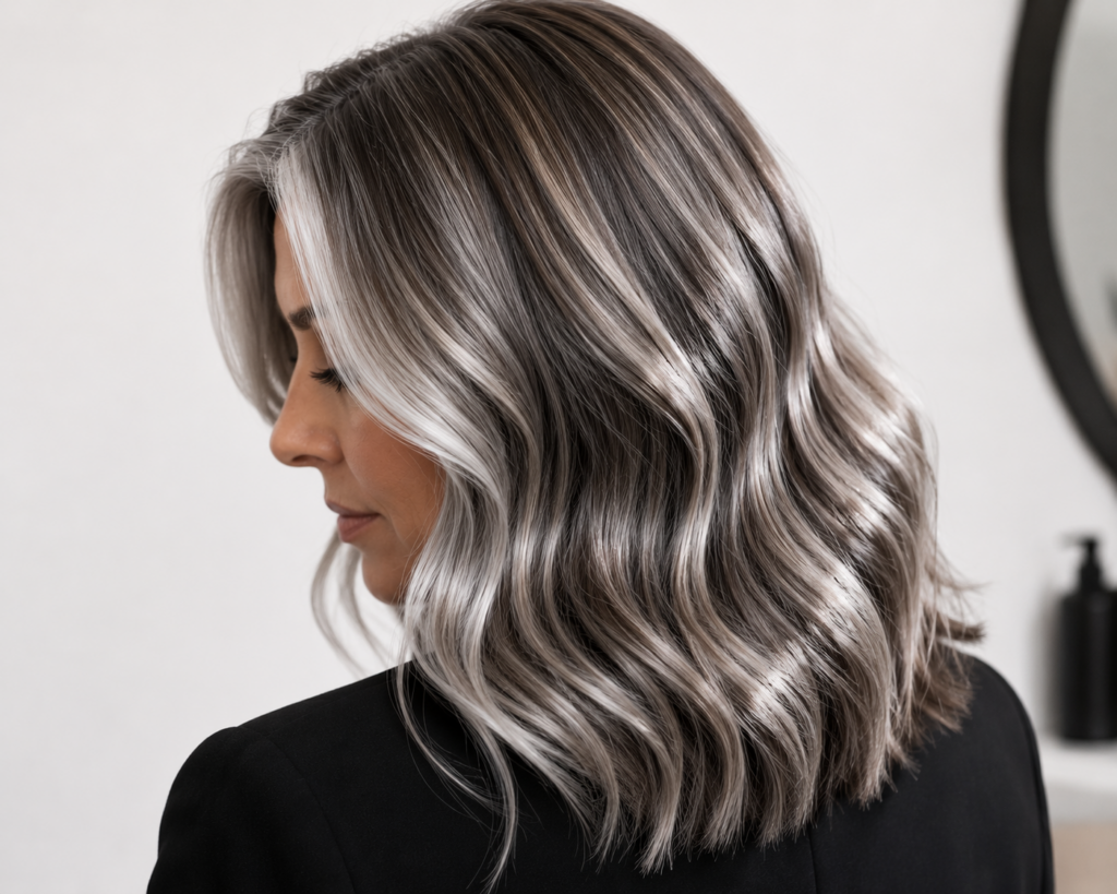 Gray Blending glossy finish