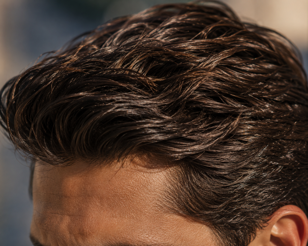 Men's Summer Grooming 2026 hair texture